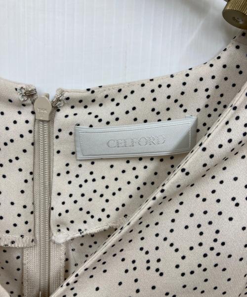 CELFORD（セルフォード）CELFORD (セルフォード) ワンピース ホワイト サイズ:36の古着・服飾アイテム