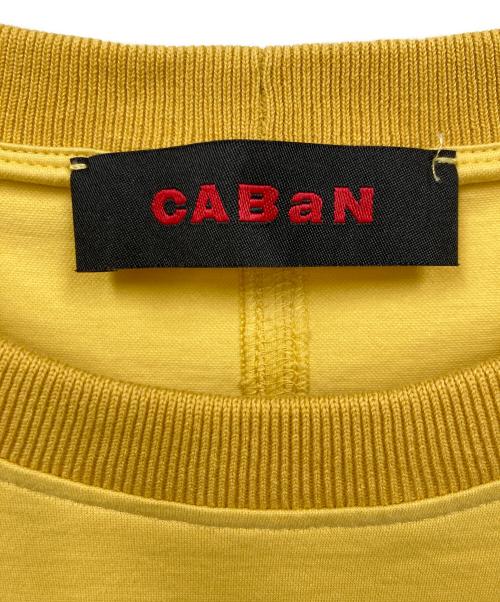CABAN（キャバン）CABaN (キャバン) Tシャツ イエロー サイズ:Sの古着・服飾アイテム