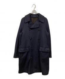 EMPORIO ARMANI（エンポリオ アルマーニ）の古着「コート」｜ネイビー