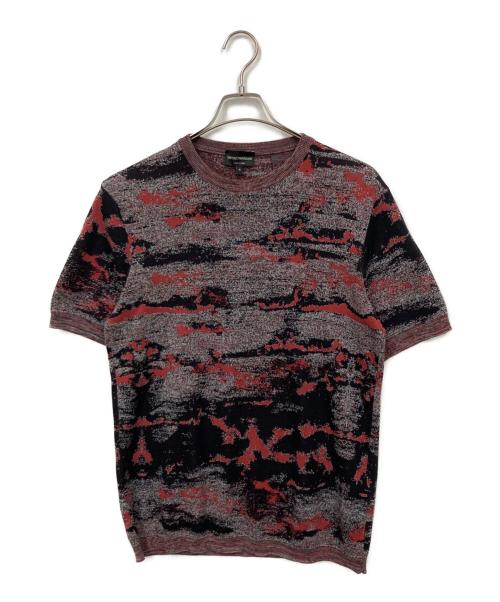 EMPORIO ARMANI（エンポリオ アルマーニ）EMPORIO ARMANI (エンポリオ アルマーニ) Tシャツ レッド サイズ:Mの古着・服飾アイテム