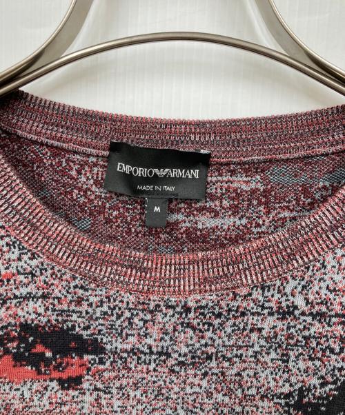 EMPORIO ARMANI（エンポリオ アルマーニ）EMPORIO ARMANI (エンポリオ アルマーニ) Tシャツ レッド サイズ:Mの古着・服飾アイテム