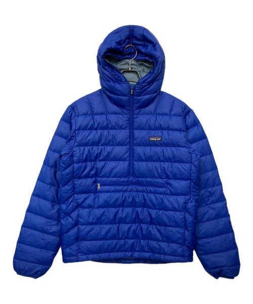 Patagonia（パタゴニア）Patagonia (パタゴニア) DOWN SWEATER PULLOVER HOODY ブルー サイズ:Sの古着・服飾アイテム