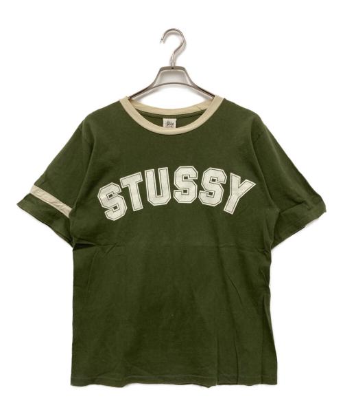 stussy（ステューシー）stussy (ステューシー) Tシャツ グリーン サイズ:Mの古着・服飾アイテム