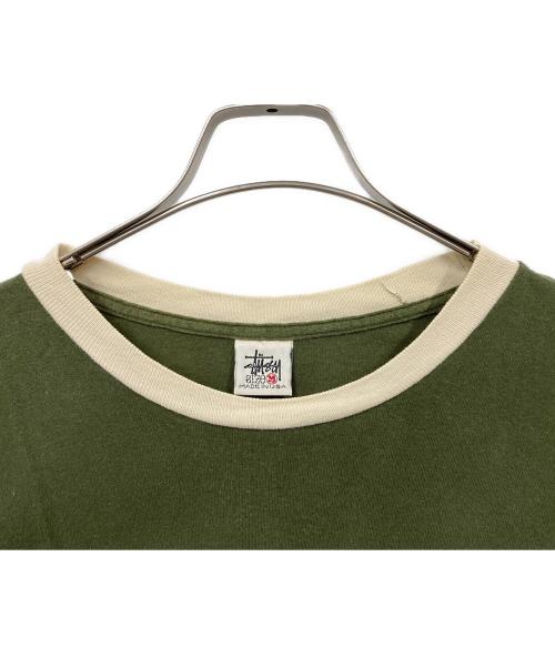 stussy（ステューシー）stussy (ステューシー) Tシャツ グリーン サイズ:Mの古着・服飾アイテム
