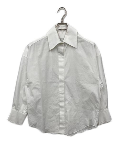ROPE（ロペ）ROPE (ロペ) THOMAS MASON (トーマスメイソン) ボウタイシャツ ホワイト サイズ:38の古着・服飾アイテム