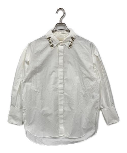 MARILYN MOON（マリリンムーン）MARILYN MOON (マリリンムーン) シャツ ホワイト サイズ:F 未使用品の古着・服飾アイテム