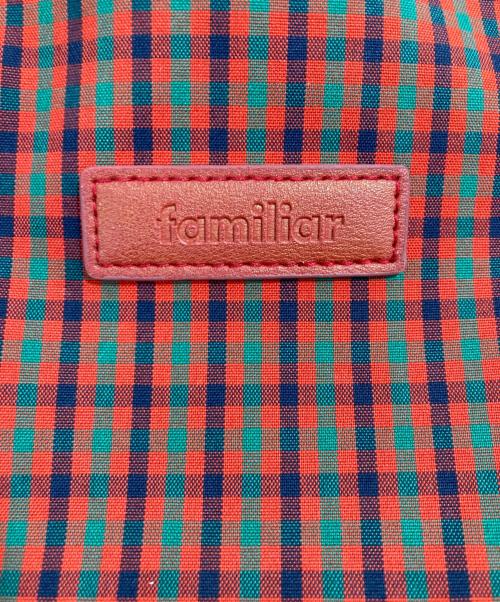 familiar（ファミリア）familiar (ファミリア) トートバッグ レッドの古着・服飾アイテム