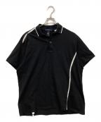 FRED PERRY×GROUND Yフレッドペリー×グラウンドワイ）の古着「ポロシャツ」｜ブラック