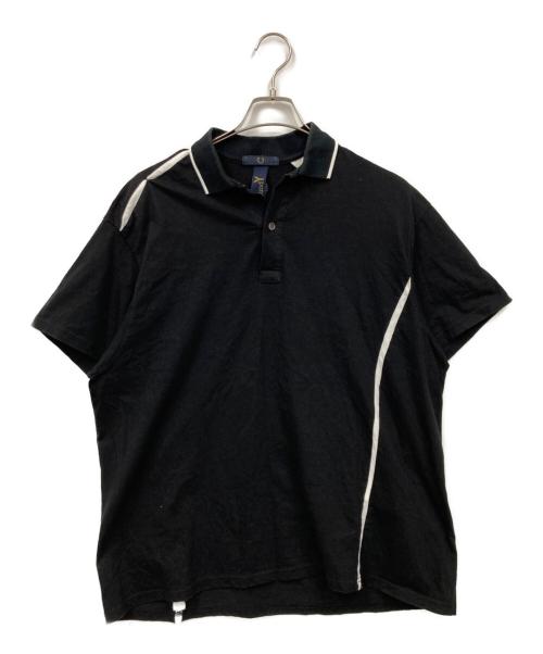 FRED PERRY（フレッドペリー）FRED PERRY (フレッドペリー) GROUND Y (グラウンドワイ) ポロシャツ ブラック サイズ:Mの古着・服飾アイテム