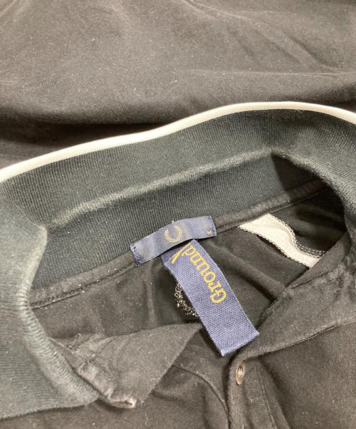 FRED PERRY（フレッドペリー）FRED PERRY (フレッドペリー) GROUND Y (グラウンドワイ) ポロシャツ ブラック サイズ:Mの古着・服飾アイテム
