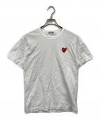 PLAY COMME des GARCONSプレイコムデギャルソン）の古着「Tシャツ」｜ホワイト