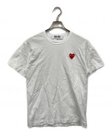 PLAY COMME des GARCONS（プレイコムデギャルソン）の古着「Tシャツ」｜ホワイト