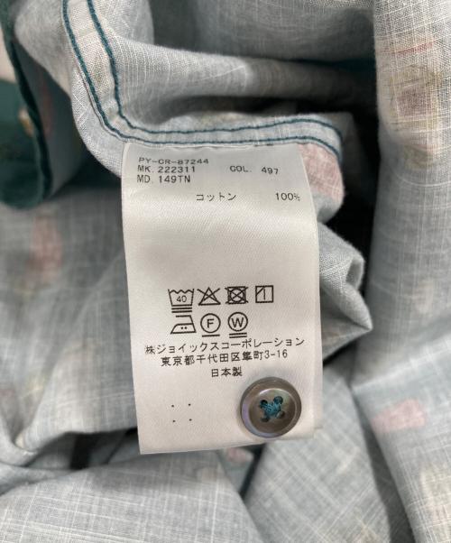 PAUL SMITH（ポールスミス）PAUL SMITH (ポールスミス) 総柄シャツ グリーン サイズ:Mの古着・服飾アイテム