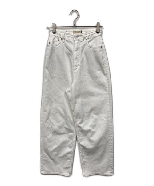 YANUK（ヤヌーク）YANUK (ヤヌーク) デニムパンツ ホワイト サイズ:W24の古着・服飾アイテム