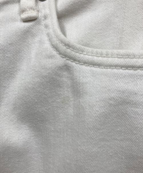 YANUK（ヤヌーク）YANUK (ヤヌーク) デニムパンツ ホワイト サイズ:W24の古着・服飾アイテム