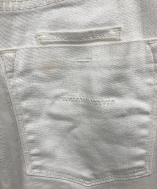 YANUK（ヤヌーク）YANUK (ヤヌーク) デニムパンツ ホワイト サイズ:W24の古着・服飾アイテム