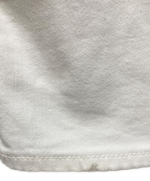 YANUK（ヤヌーク）YANUK (ヤヌーク) デニムパンツ ホワイト サイズ:W24の古着・服飾アイテム
