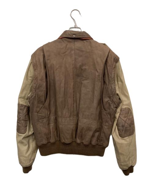bruno giovanni（不明）bruno giovanni (不明) レザージャケット ブラウン サイズ:42の古着・服飾アイテム