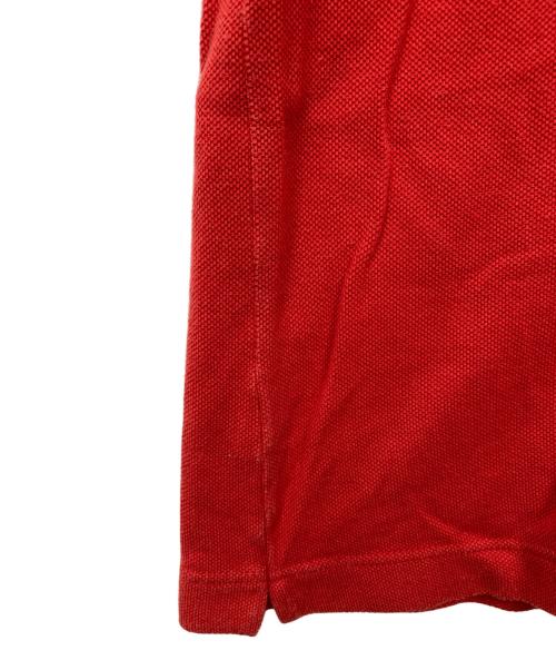 CELINE（セリーヌ）CELINE (セリーヌ) ポロシャツ レッド サイズ:Lの古着・服飾アイテム