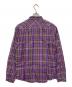 Paul Smith (ポールスミス) チェックシャツ パープル サイズ:XL：7000円