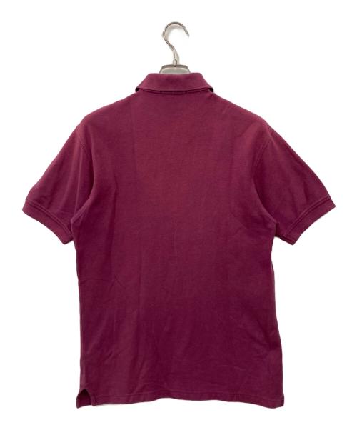 Yves Saint Laurent（イヴサンローラン）Yves Saint Laurent (イヴサンローラン) ポロシャツ ボルドー サイズ:Mの古着・服飾アイテム
