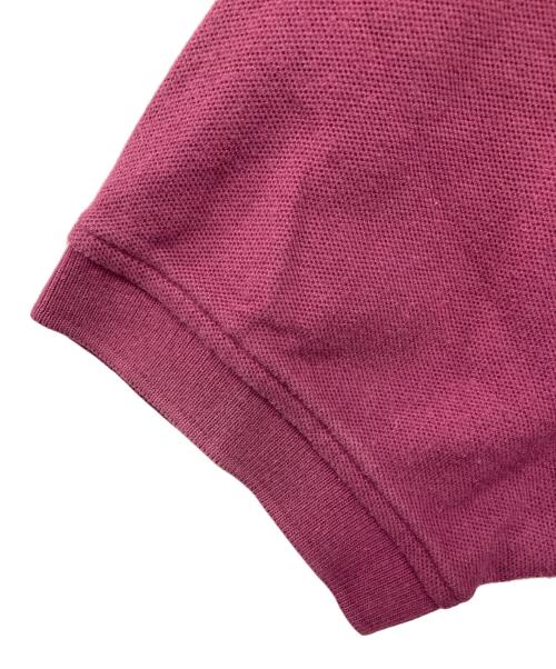 Yves Saint Laurent（イヴサンローラン）Yves Saint Laurent (イヴサンローラン) ポロシャツ ボルドー サイズ:Mの古着・服飾アイテム