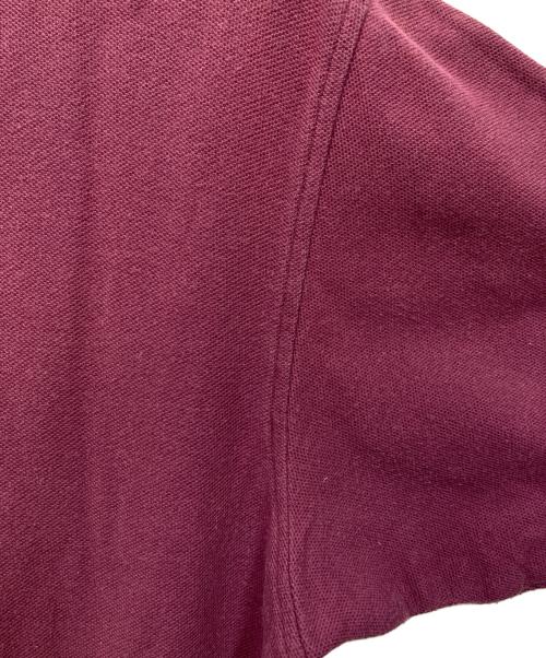 Yves Saint Laurent（イヴサンローラン）Yves Saint Laurent (イヴサンローラン) ポロシャツ ボルドー サイズ:Mの古着・服飾アイテム