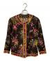 LEONARD FASHION（レオナールファッション）の古着「ウールシルクカーディガン」｜ブラウン