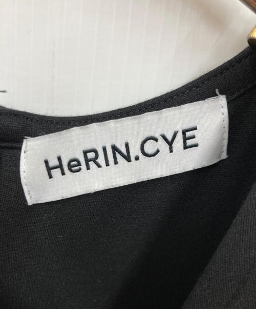 HeRIN.CYE（ヘリンドットサイ）HeRIN.CYE (ヘリンドットサイ) ノースリーブワンピース ブラック サイズ:SIZE 36の古着・服飾アイテム