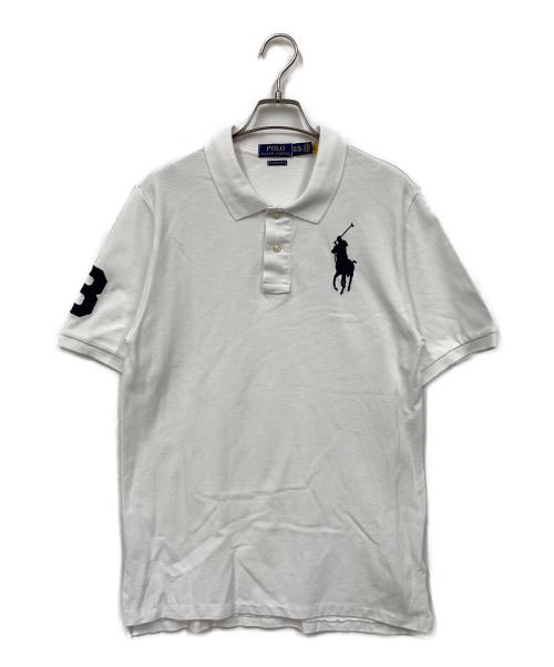 POLO RALPH LAUREN（ポロ・ラルフローレン）POLO RALPH LAUREN (ポロ・ラルフローレン) ビッグポニーポロシャツ ホワイト サイズ:XLの古着・服飾アイテム