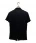 GIANNI VERSACE (ジャンニ・ヴェルサーチ) 半袖シャツ ブラック サイズ:48 未使用品：7000円