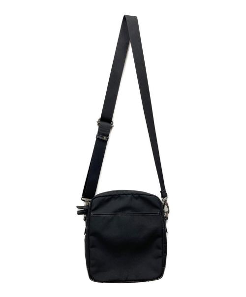 BLACK LABEL CRESTBRIDGE（ブラックレーベル クレストブリッジ）BLACK LABEL CRESTBRIDGE (ブラックレーベル クレストブリッジ) ショルダーバッグ ブラックの古着・服飾アイテム