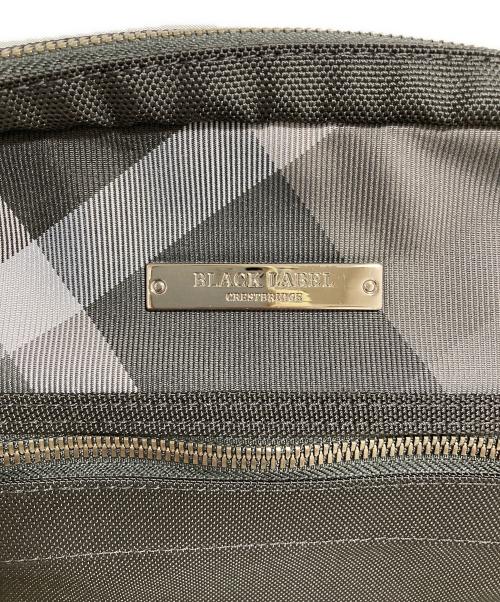 BLACK LABEL CRESTBRIDGE（ブラックレーベル クレストブリッジ）BLACK LABEL CRESTBRIDGE (ブラックレーベル クレストブリッジ) ショルダーバッグ ブラックの古着・服飾アイテム