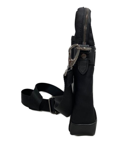 BLACK LABEL CRESTBRIDGE（ブラックレーベル クレストブリッジ）BLACK LABEL CRESTBRIDGE (ブラックレーベル クレストブリッジ) ショルダーバッグ ブラックの古着・服飾アイテム