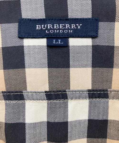 BURBERRY LONDON（バーバリーロンドン）BURBERRY LONDON (バーバリーロンドン) ノブァチェックシャツ ベージュ サイズ:LLの古着・服飾アイテム