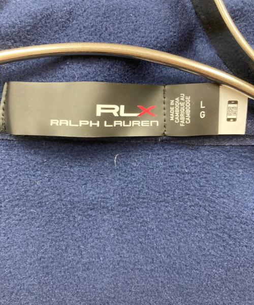 RLX RALPH LAUREN（アールエルエックスラルフローレン）RLX RALPH LAUREN (アールエルエックスラルフローレン) フリースジャケット ネイビー サイズ:Lの古着・服飾アイテム