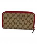 GUCCIグッチ）の古着「長財布」｜レッド