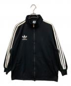 adidasアディダス）の古着「トラックジャケット」｜ブラック