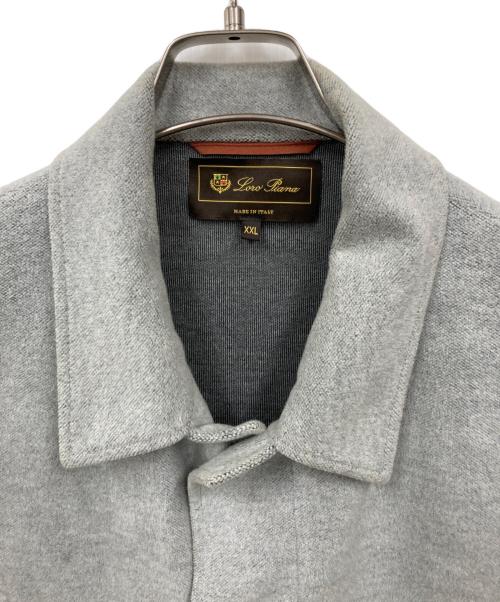 LOLO PIANA（ロロピアーナ）LOLO PIANA (ロロピアーナ) カシミヤ混 エルボーパッチジャケット グレー サイズ:XXLの古着・服飾アイテム
