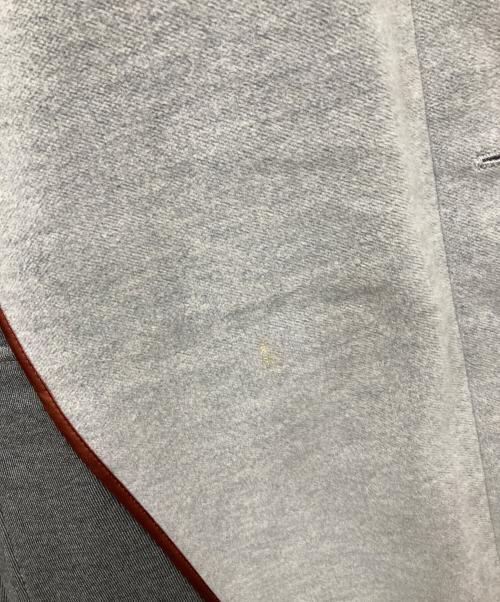 LOLO PIANA（ロロピアーナ）LOLO PIANA (ロロピアーナ) カシミヤ混 エルボーパッチジャケット グレー サイズ:XXLの古着・服飾アイテム