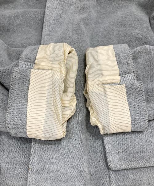 LOLO PIANA（ロロピアーナ）LOLO PIANA (ロロピアーナ) カシミヤ混 エルボーパッチジャケット グレー サイズ:XXLの古着・服飾アイテム