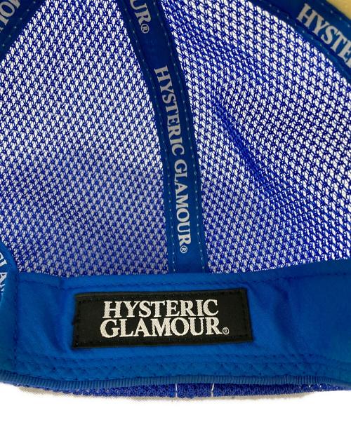 Hysteric Glamour（ヒステリックグラマー）Hysteric Glamour (ヒステリックグラマー) キャップ ブルー サイズ:FREEの古着・服飾アイテム