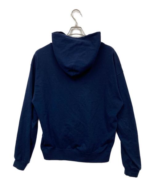 A MACHINE（エーマシン）a machine (エーマシン) ZIP HOODIE - BLANCH PATTERN-SEA ネイビー サイズ:SIZE 2の古着・服飾アイテム