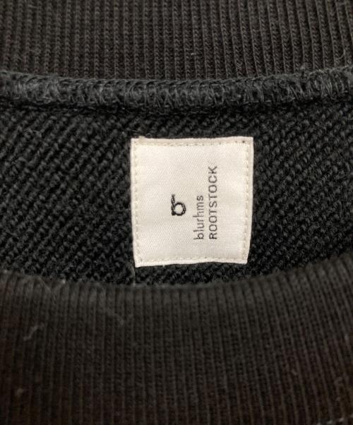 blurhms ROOTSTOCK（ブラームスルーツストック）blurhms ROOTSTOCK (ブラームスルーツストック) スウェット ブラック サイズ:SIZE4の古着・服飾アイテム