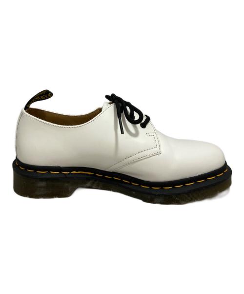 Dr.Martens（ドクターマーチン）Dr.Martens (ドクターマーチン) 1461 W/ZIP 3ホールシューズ ホワイト サイズ:UK6の古着・服飾アイテム