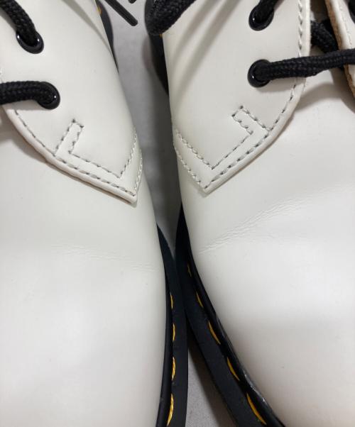 Dr.Martens（ドクターマーチン）Dr.Martens (ドクターマーチン) 1461 W/ZIP 3ホールシューズ ホワイト サイズ:UK6の古着・服飾アイテム