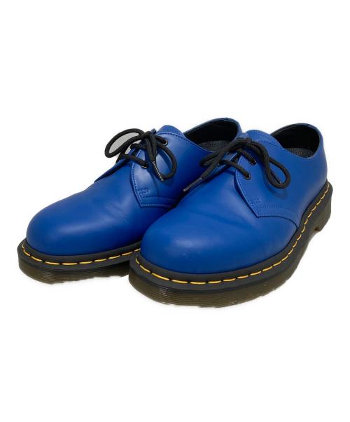 Dr.Martens（ドクターマーチン）Dr.Martens (ドクターマーチン) 3ホールシューズ ブルー サイズ:UK7の古着・服飾アイテム