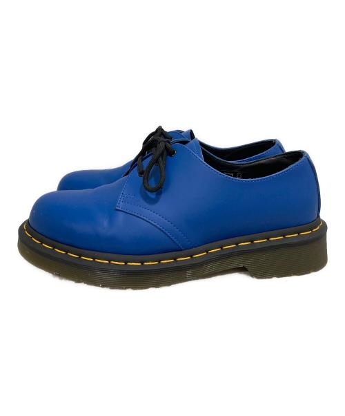 Dr.Martens（ドクターマーチン）Dr.Martens (ドクターマーチン) 3ホールシューズ ブルー サイズ:UK7の古着・服飾アイテム