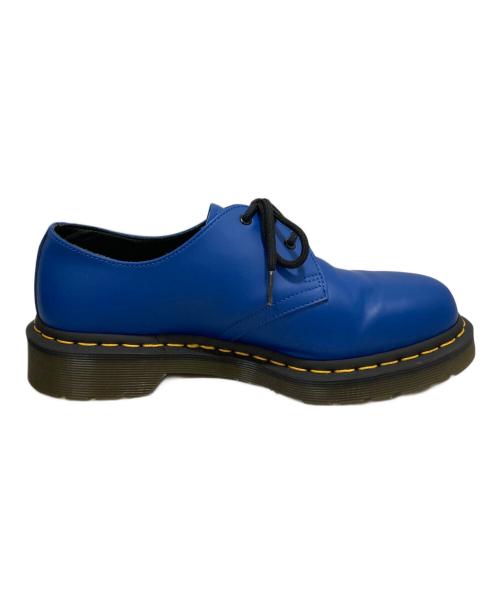Dr.Martens（ドクターマーチン）Dr.Martens (ドクターマーチン) 3ホールシューズ ブルー サイズ:UK7の古着・服飾アイテム