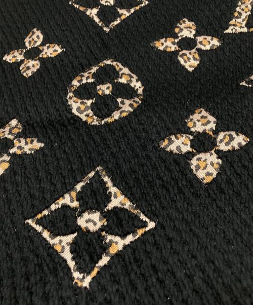 LOUIS VUITTON（ルイ ヴィトン）LOUIS VUITTON (ルイ ヴィトン) エシャルプ・ジャイアント モノグラム ジャングル ブラウン×ブラックの古着・服飾アイテム